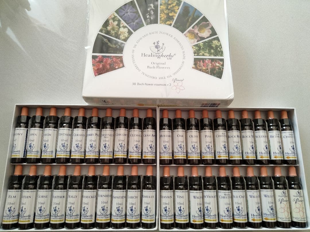 オマケ付08/2035■ヒーリングハーブス社フルセット■バッチフラワーレメディー