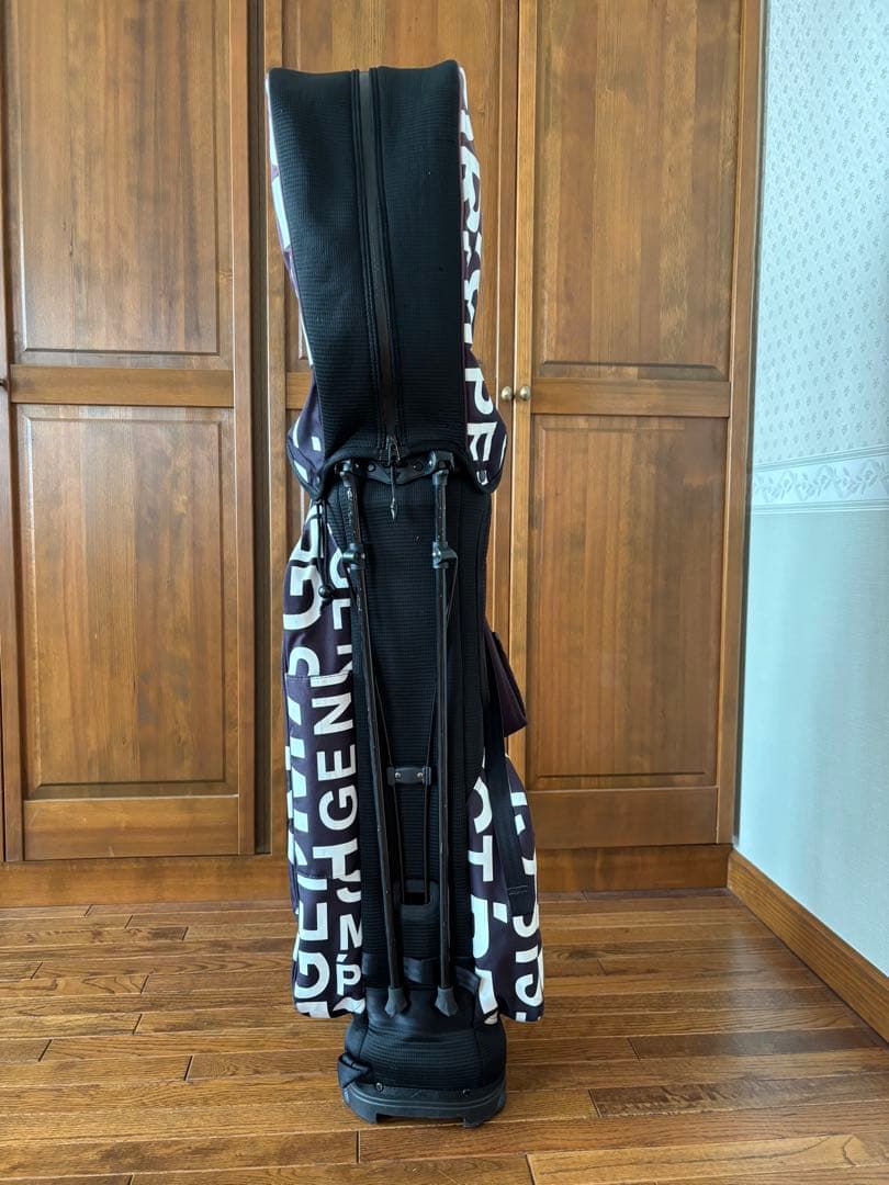 PGG キャディバッグ 紺　パーリーゲイツ