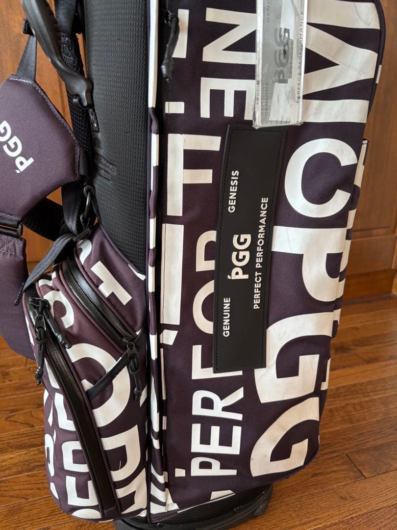 PGG キャディバッグ 紺　パーリーゲイツ