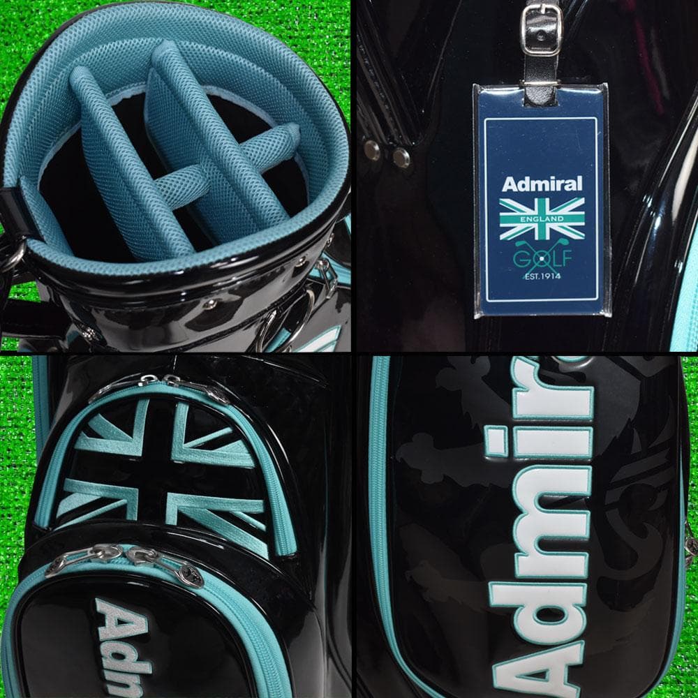 た*け様 Admiral アドミラル ハイグレード エナメル キャディバッグ 未