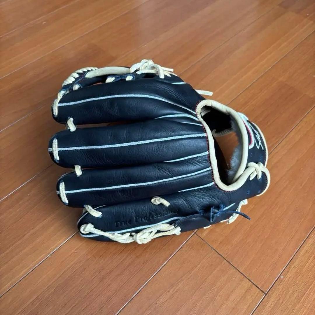 久保田スラッガー　軟式　KSN-SR1　直刺繍　限定　KSブラック×トレンチ