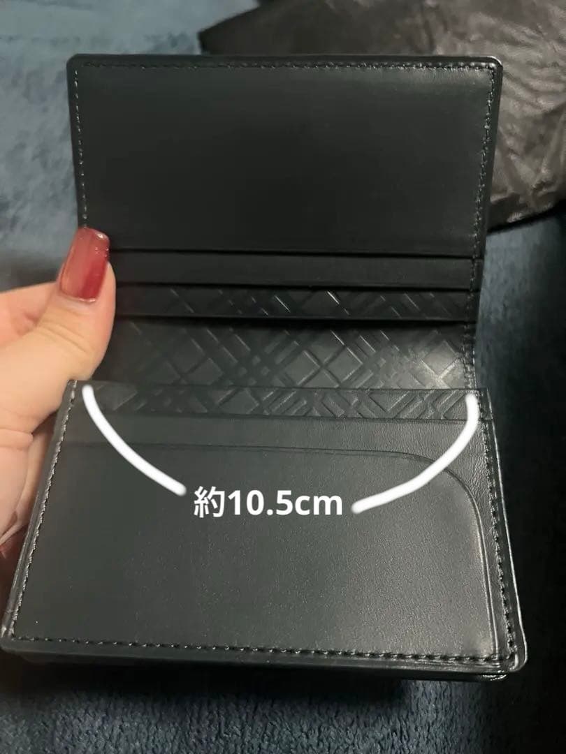 D　BURBERRY BLACK LABEL カードケース 名刺入れ