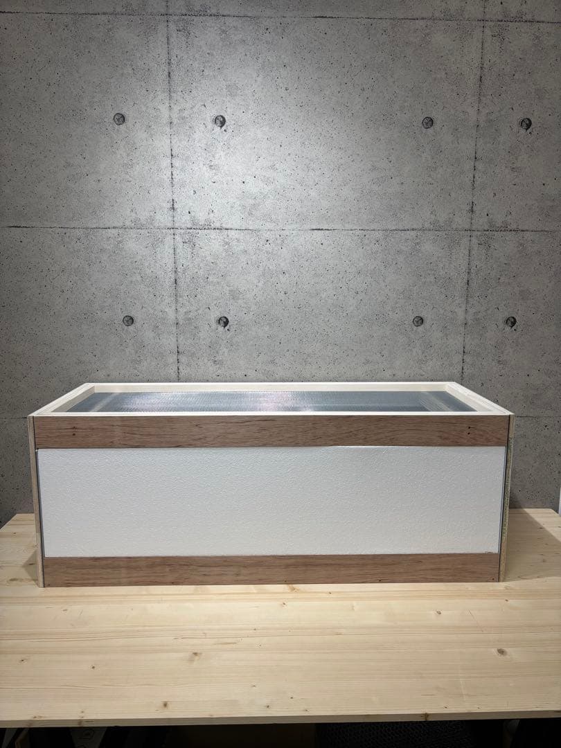 【OKACAGE】爬虫類ケージ　900×450×450 防水　木製ケージ