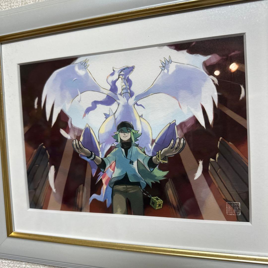 ポケモン コレクタブルアート Nのレシラム Nのゼクロム