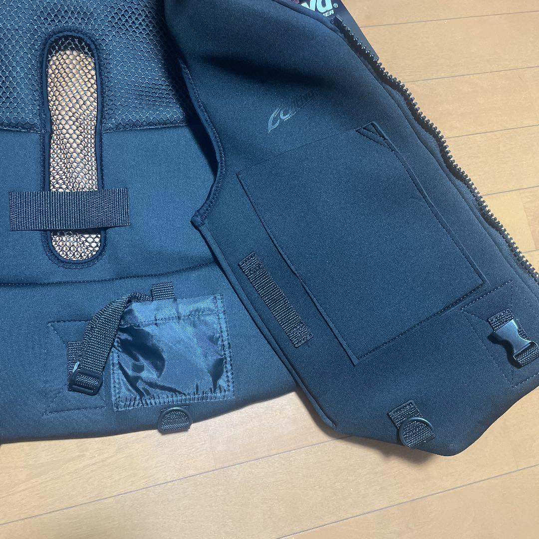 撃投ボディプロテクター2ブラック×ブラック