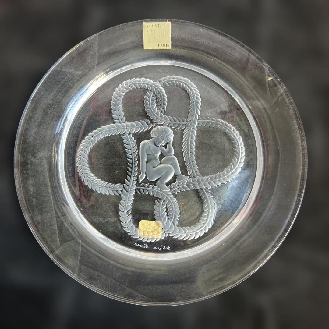 Lalique クリスタルガラス プレート4/6