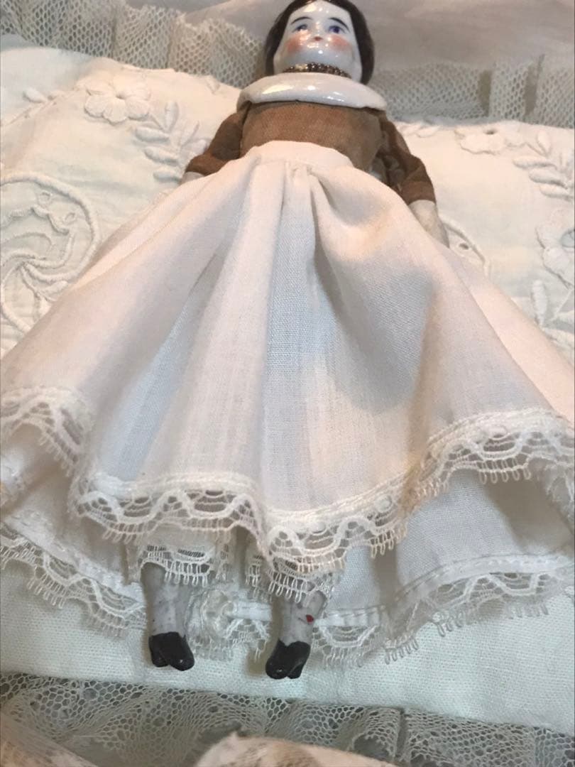 【あんちゃま】アンティーク　美しい佇まいをしたチャイナヘッドドールさん