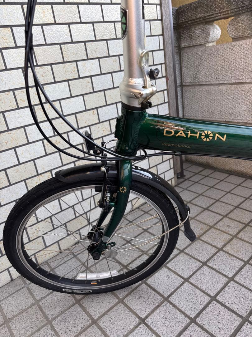 DAHON Vybe D7 11.8kg ダークグリーン　輪行バック付き