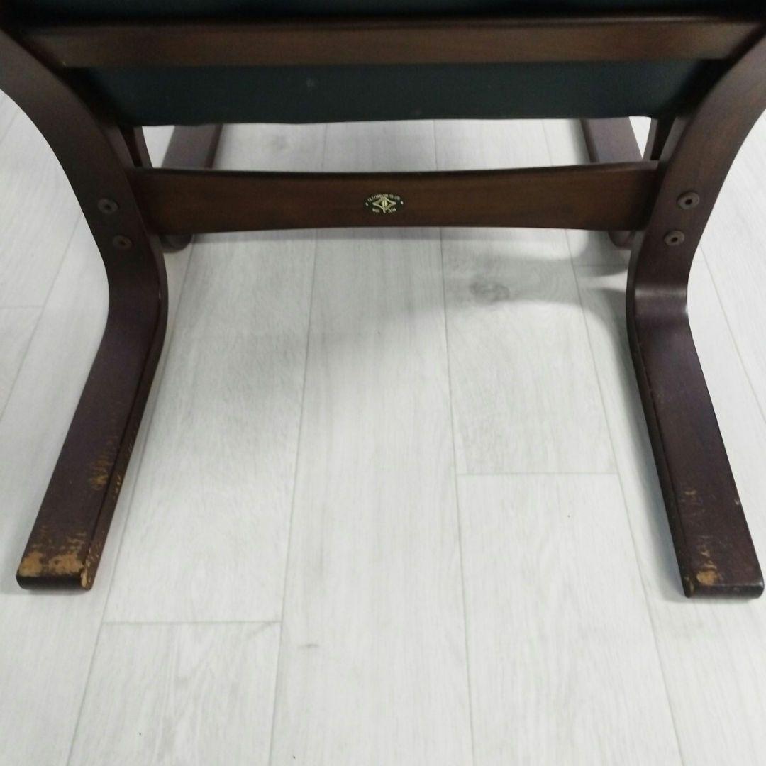 ①富士ファニチャー 北欧デザイン ハイバックソファ 曲げ木