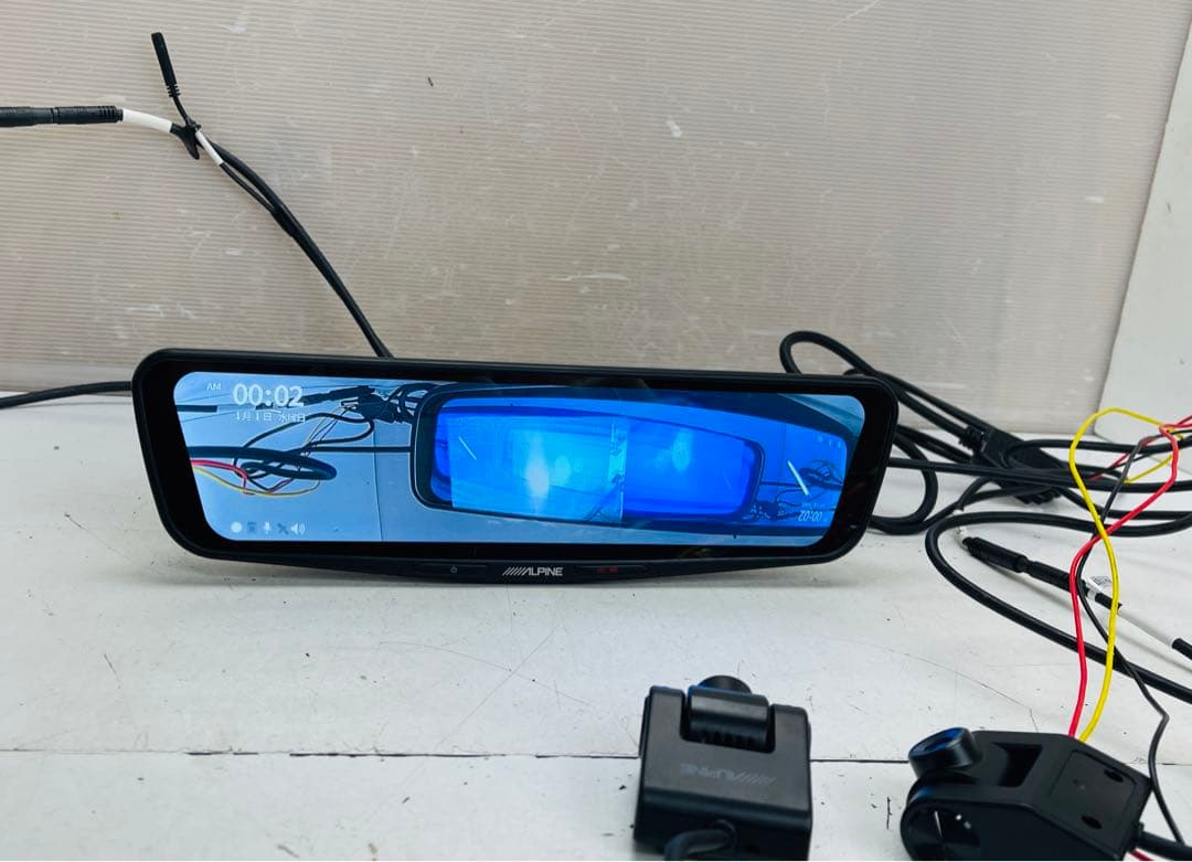 ALPINE ドライブレコーダー搭載 ルミラー DVR-DM1200A-IC