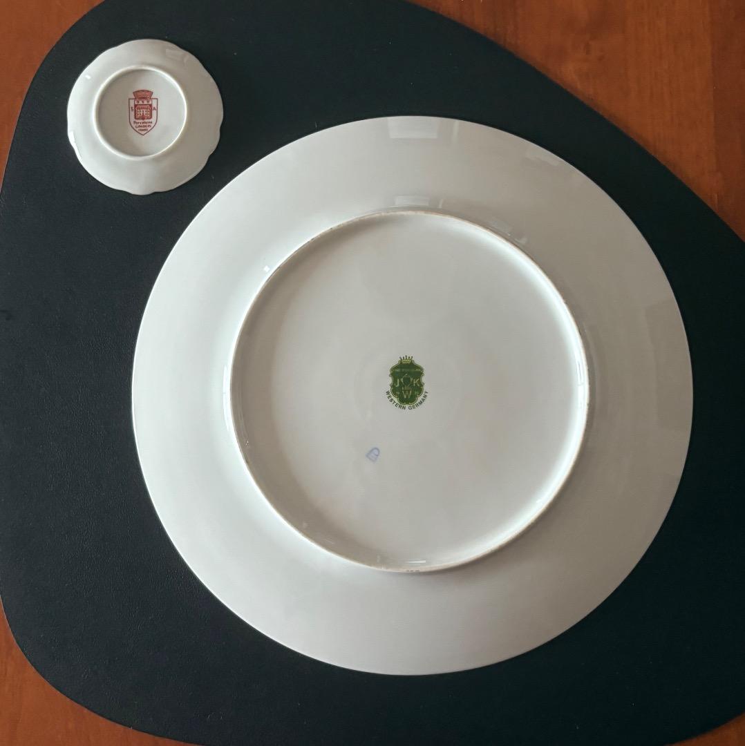 【専用】JKWドイツ製 大皿 ＆ LIMOGES 豆皿 ＋2枚セット 計4枚