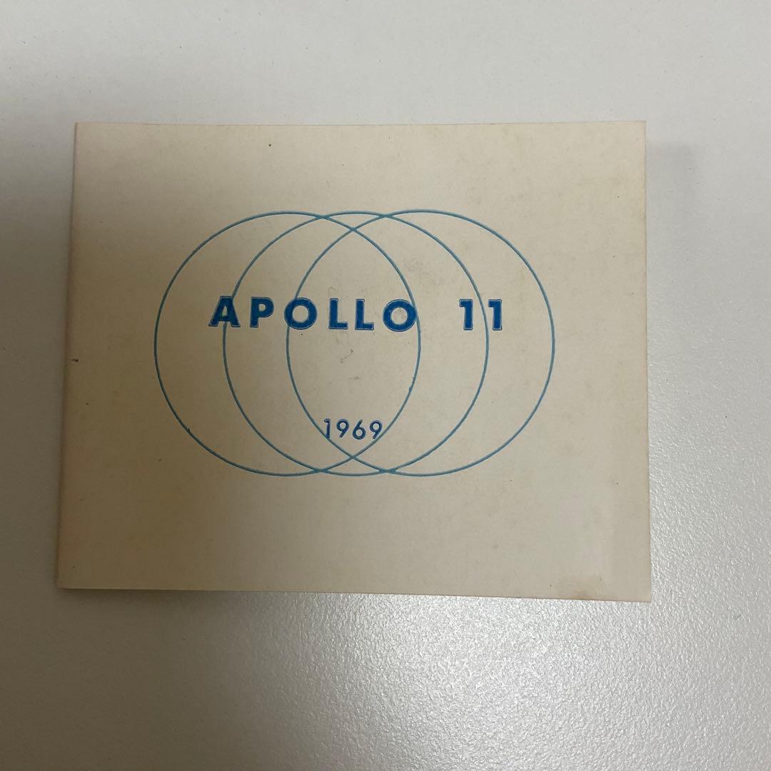 APOLLO 11 記念メダル 銀925/1000 1969年 ITALY