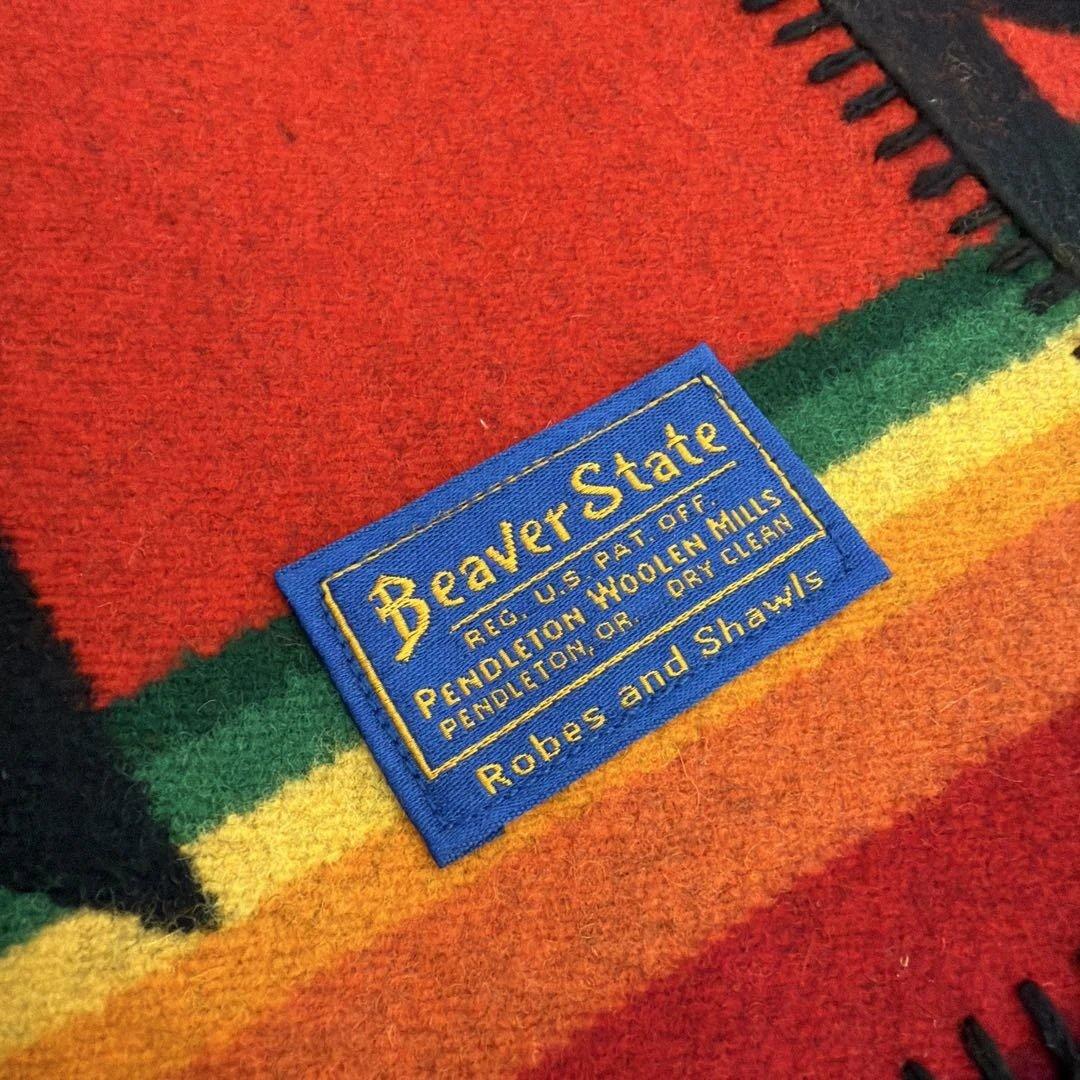 新品未使用　PENDLETON 大判ひざ掛け ブランケット ウール　リバーシブル