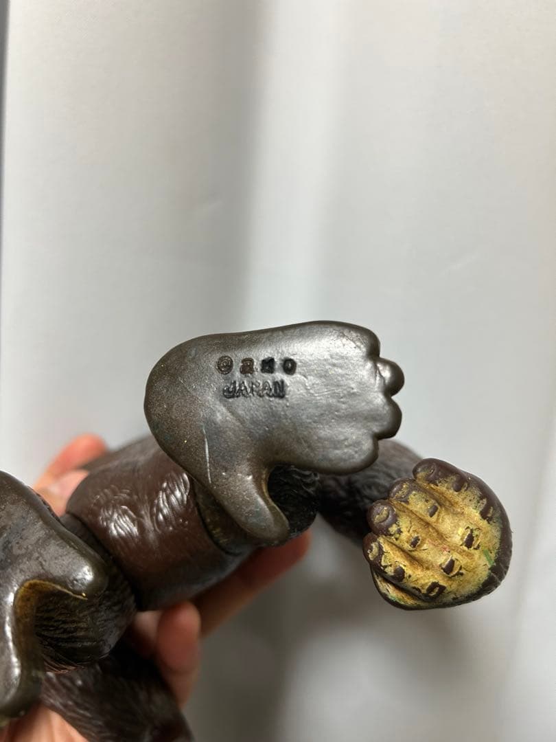 [b05]RKO JAPAN ソフビ キングコング 高さ約18cm人形 アニメ版