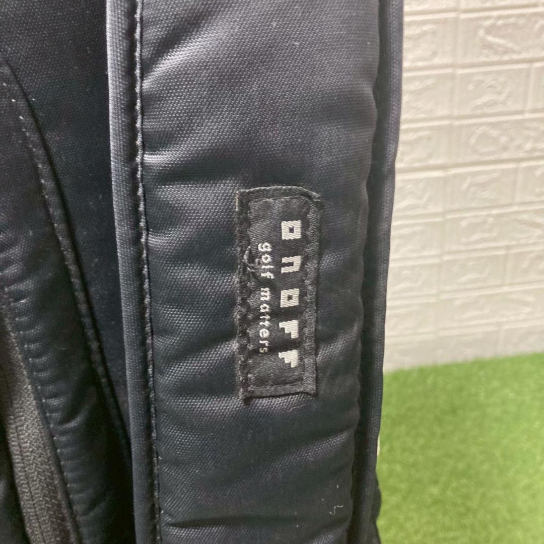 onoff オノフ　ゴルフバッグ キャディバッグ ブラック