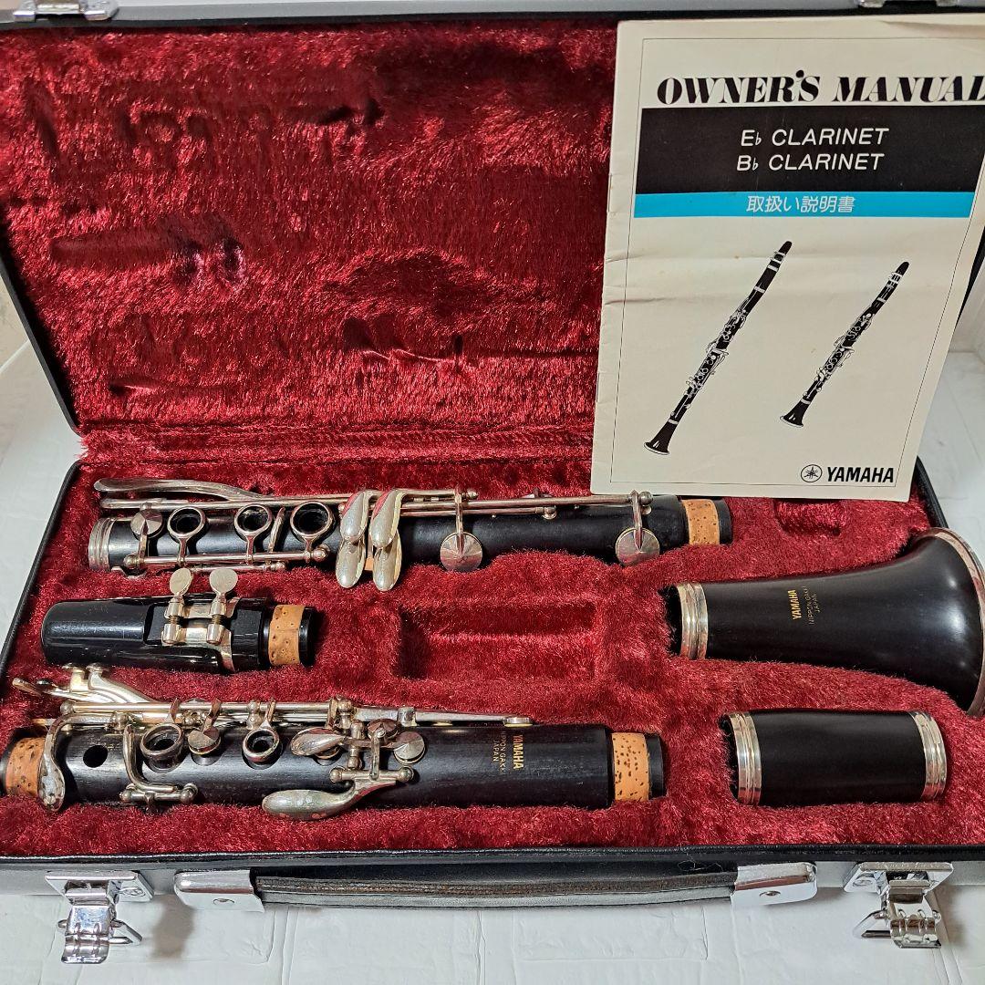 【音出し未確認】YAMAHA木製クラリネット YCL-35 日本製 純正ケース付