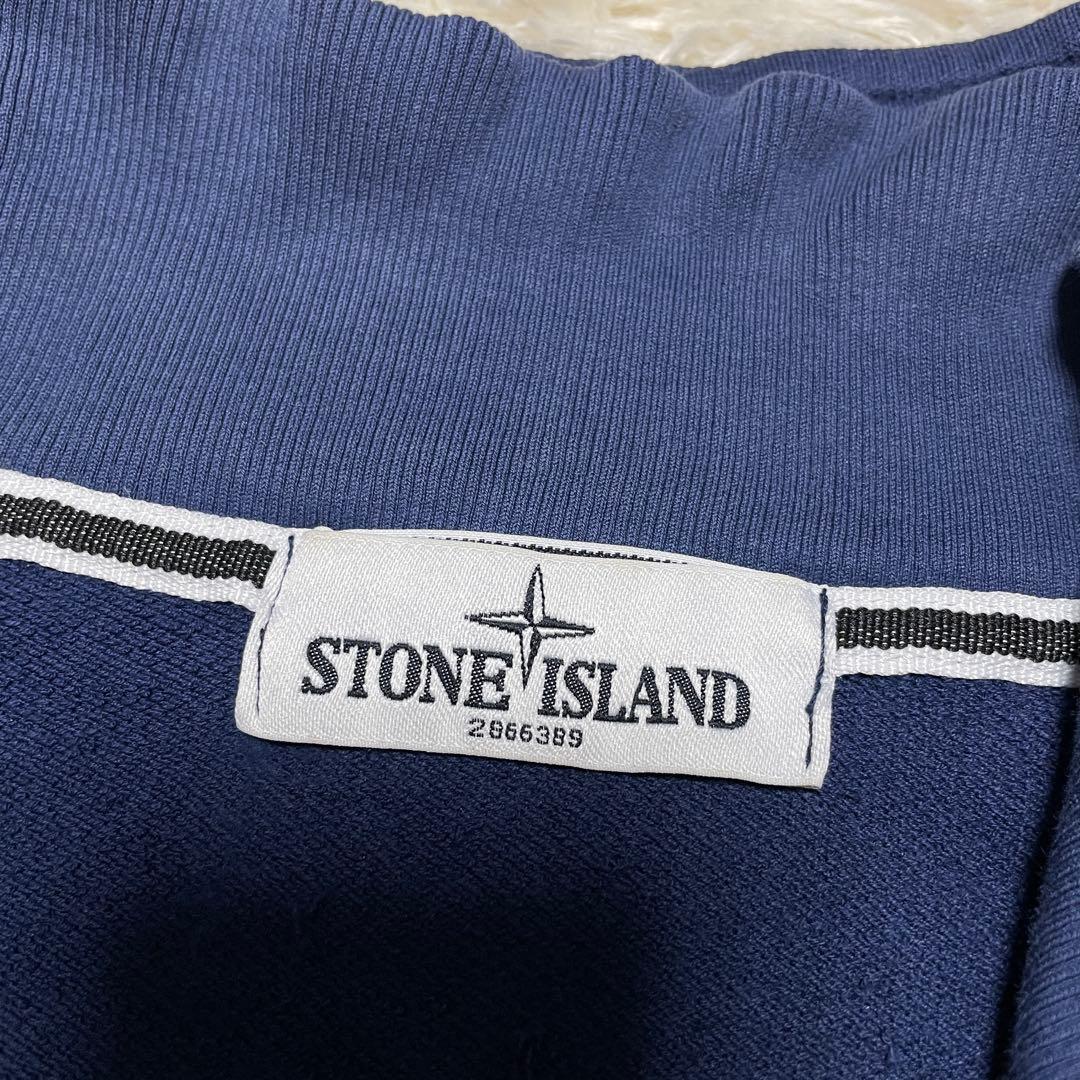 STONE  ハーフジップ　ボタン　スウェットシャツ　Sサイズ