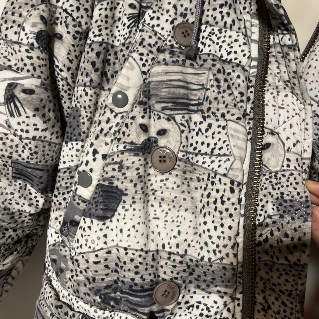 ネネット　ゴマフアザラシ　ボアジャンパー