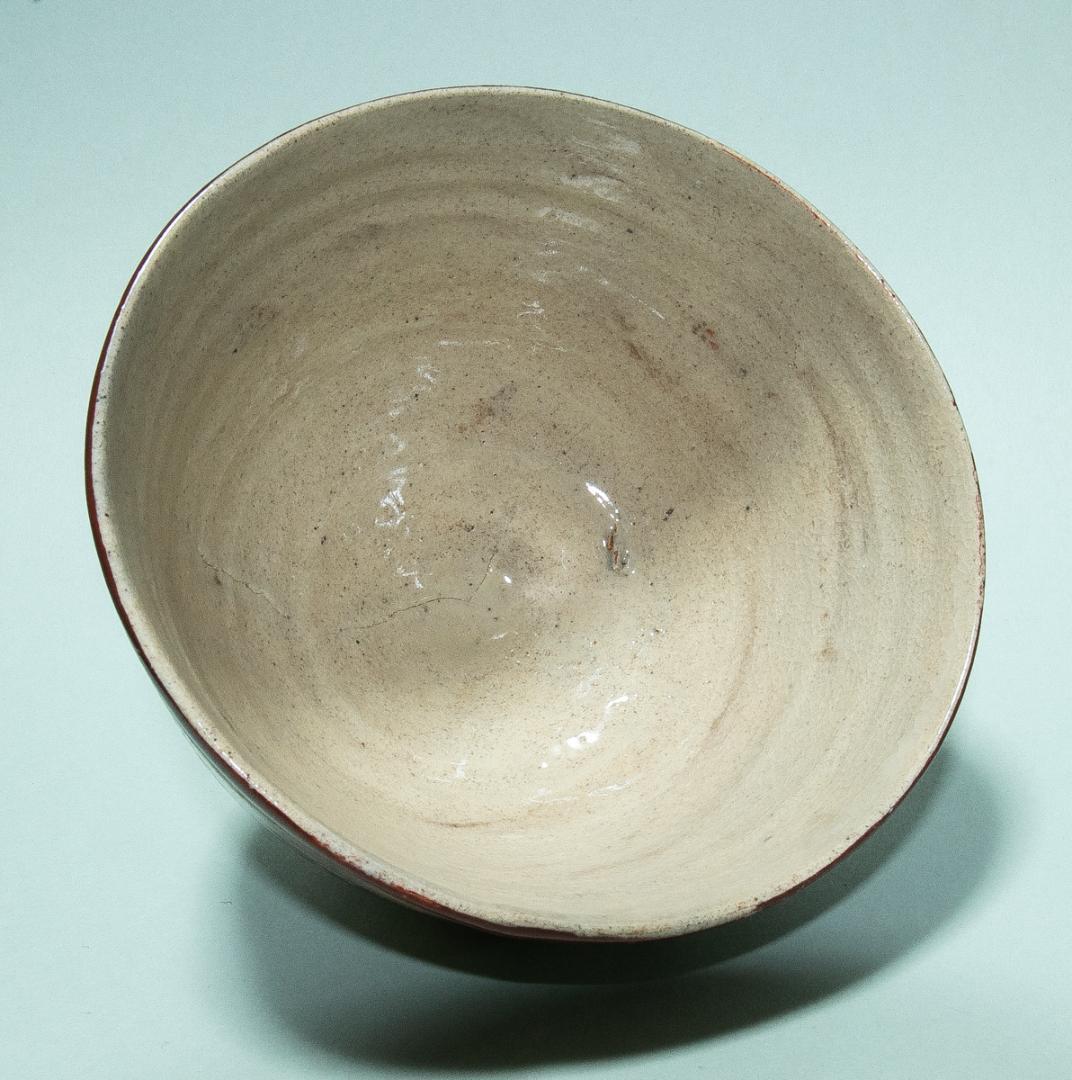 陶芸-1640　清水比庵　茶盌　共箱