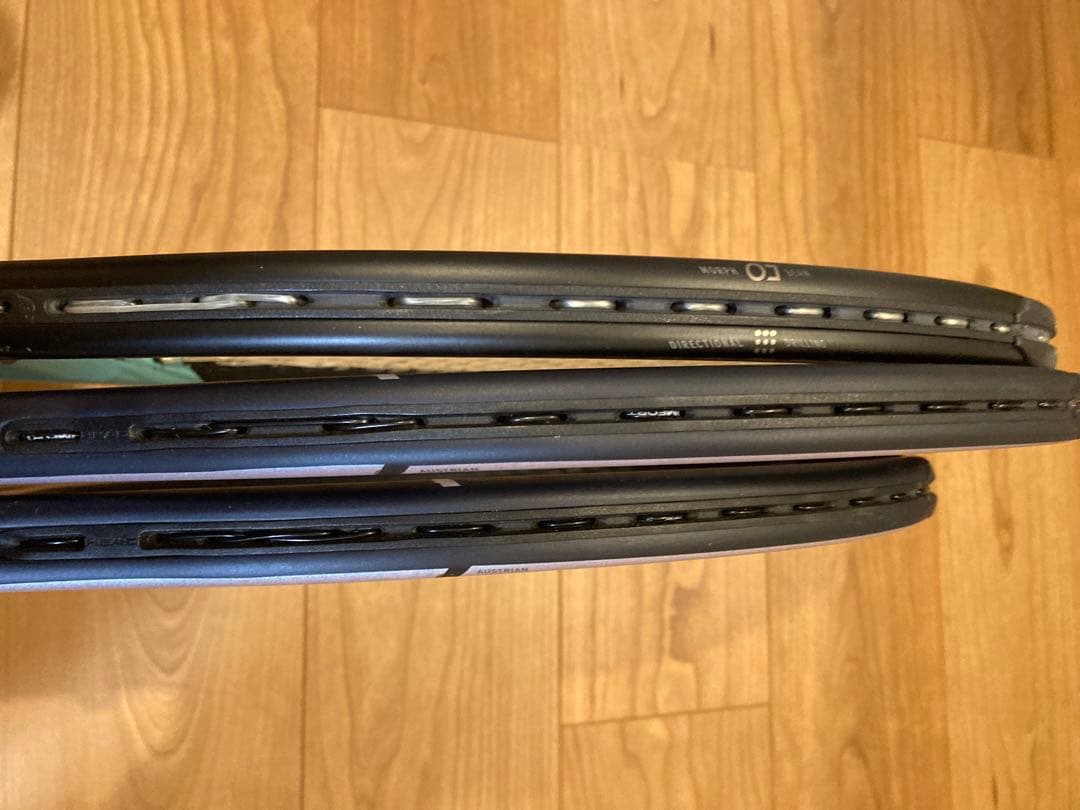 ヘッド　硬式ラケット二本セット