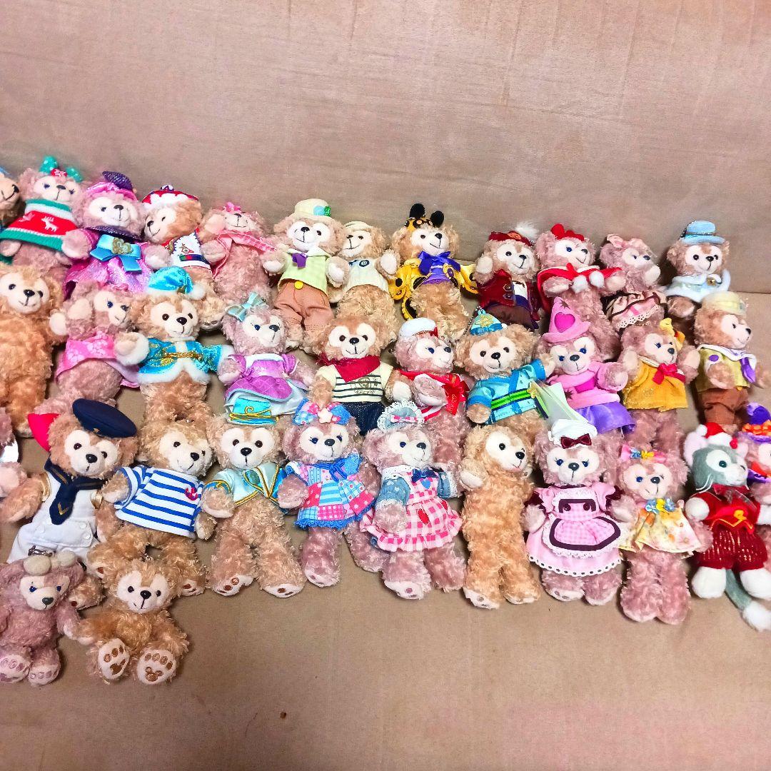 ダッフィー　シェリーメイ　ジェラトーニ ぬいぐるみ　まとめ売り　72個