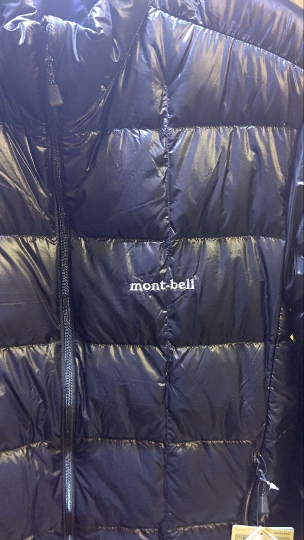 新品 正規品 モンベル スペリオダウンジャケット M ブラック montbell