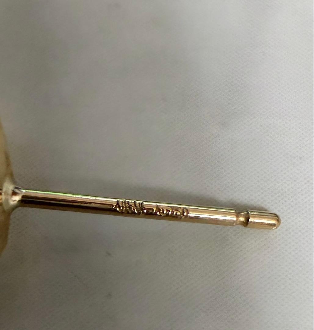 AHKAH パピヨン ピアス ダイヤ k18 蝶々 バタフライ