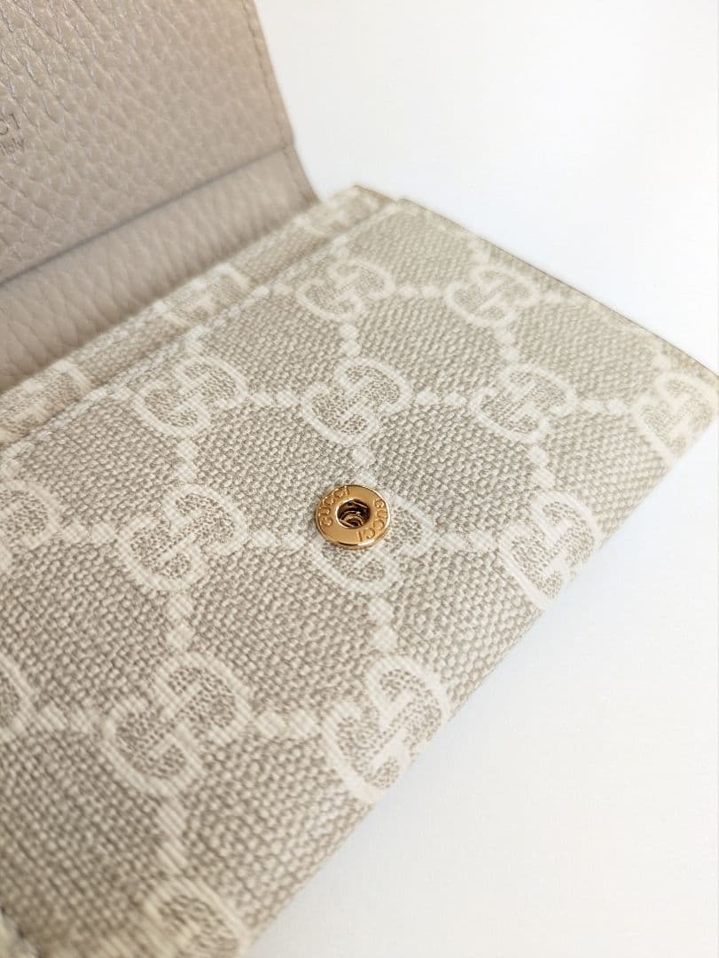 GUCCI 名刺入れ　ダブルG　カードケース　バイカラー　定期入れ