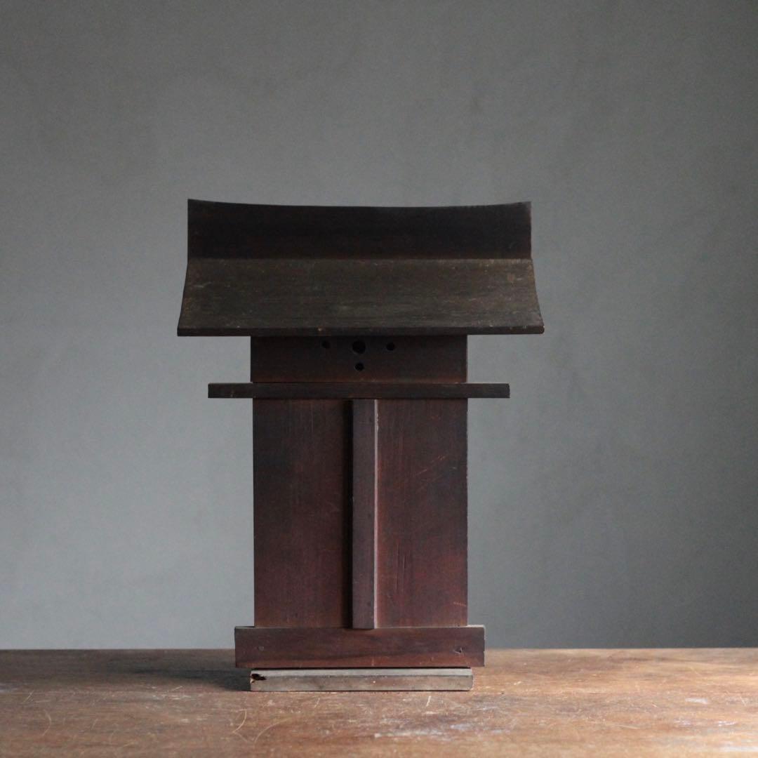 古い 木製 厨子 No.5 金弊 古美術 古道具 アンティーク