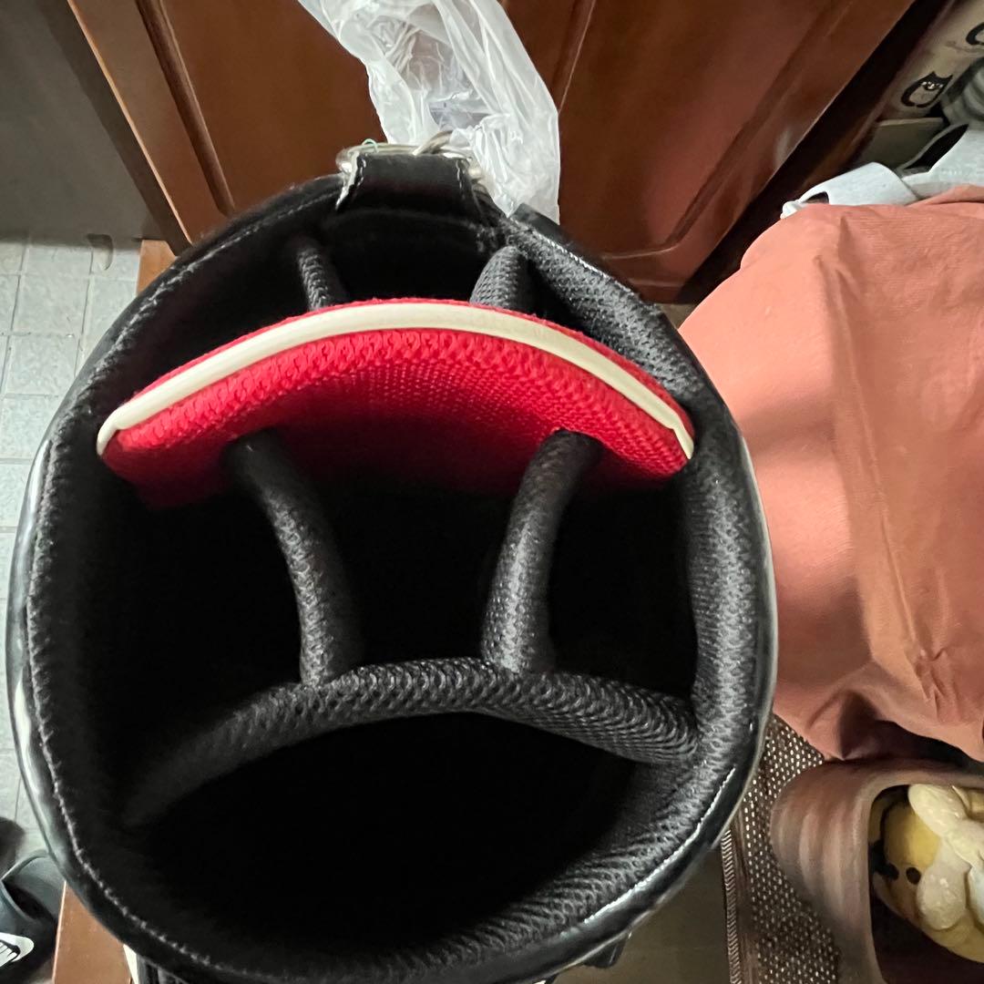 adabat キャディバッグ 黒/白