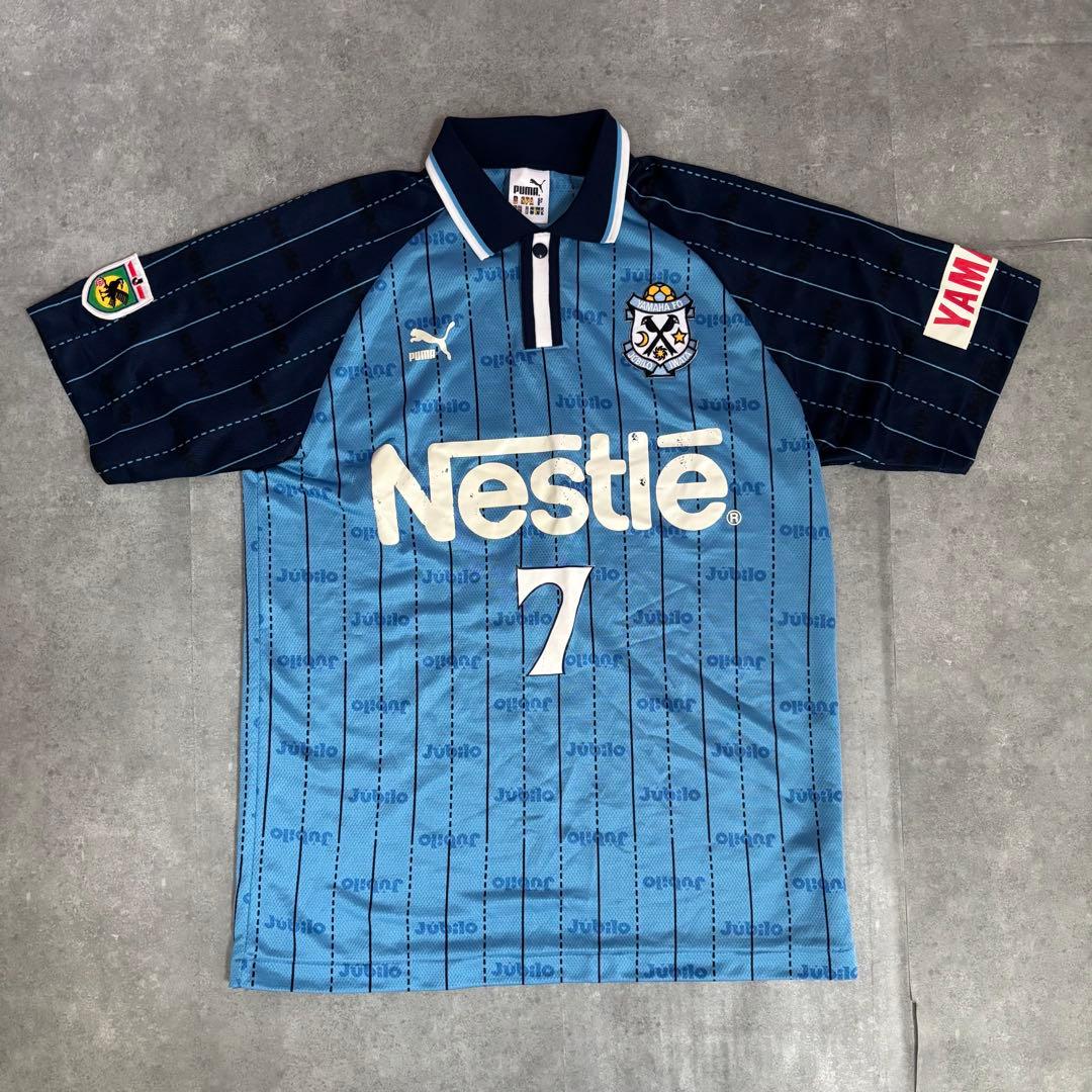 ジュビロ磐田　名波浩　ユニフォーム　サッカー　古着　シャツ　ジャージ　ジャケット