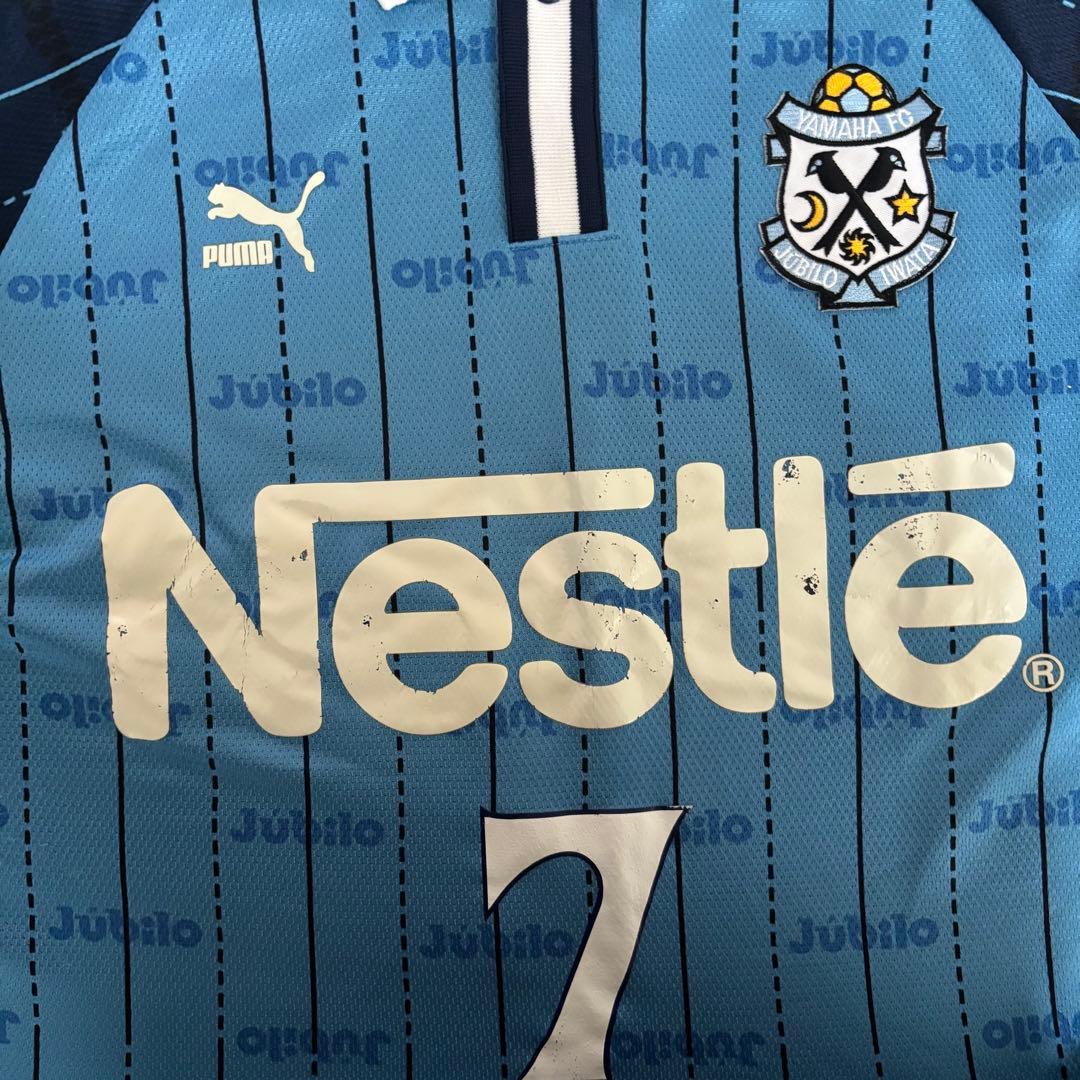 ジュビロ磐田　名波浩　ユニフォーム　サッカー　古着　シャツ　ジャージ　ジャケット