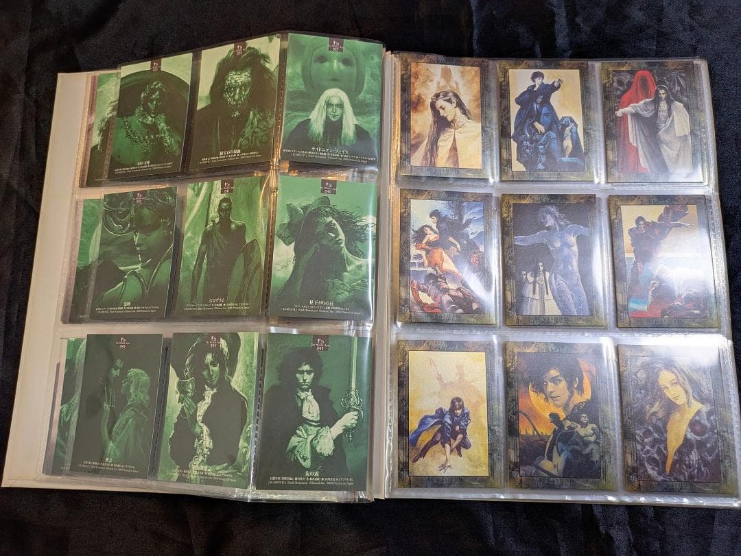 末弥純　神威2 Dark Testament　イラストレーションカード　180枚