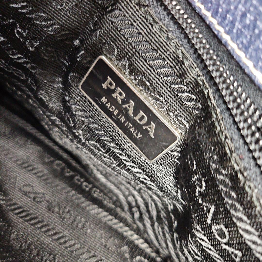 PRADA プラダ メッセンジャーバッグ ショルダーバッグ 3角ロゴ 希少