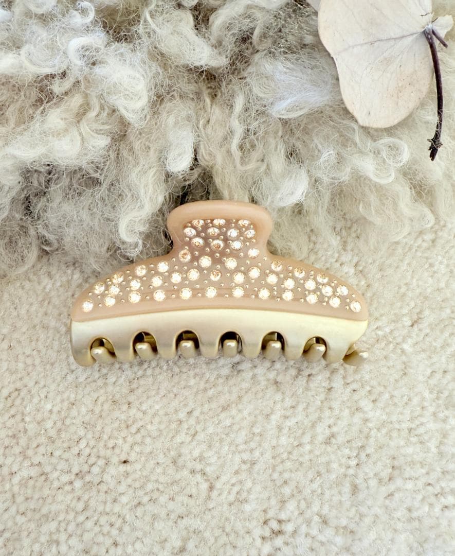 アレクサンドル ドゥ パリ ヘアクリップ ヴァンドーム　ラインストーン