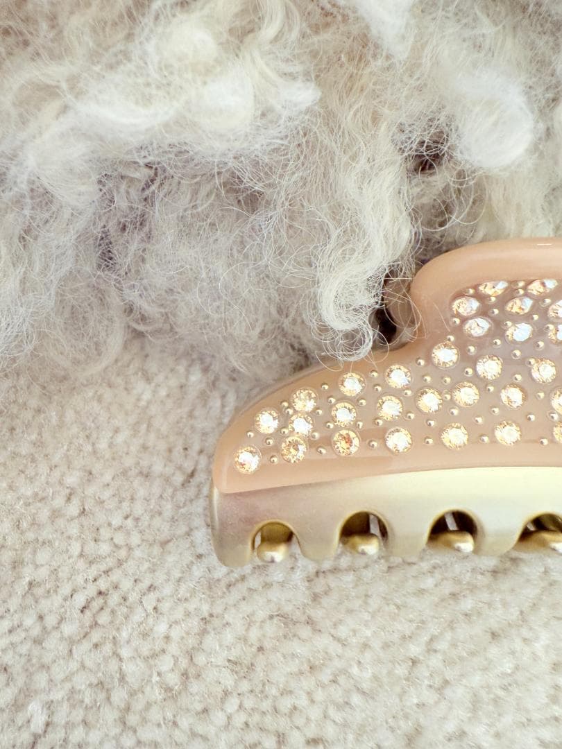 アレクサンドル ドゥ パリ ヘアクリップ ヴァンドーム　ラインストーン