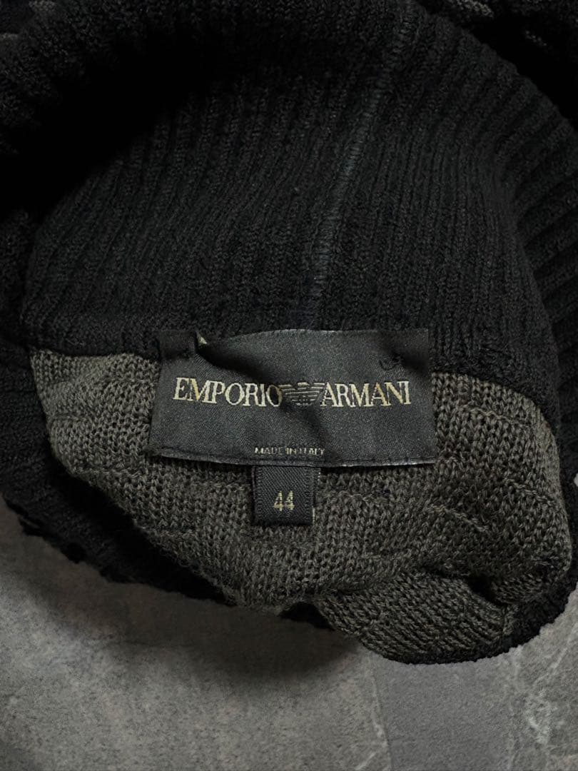 トップス EMPORIO ARMANI high neck knit sweater