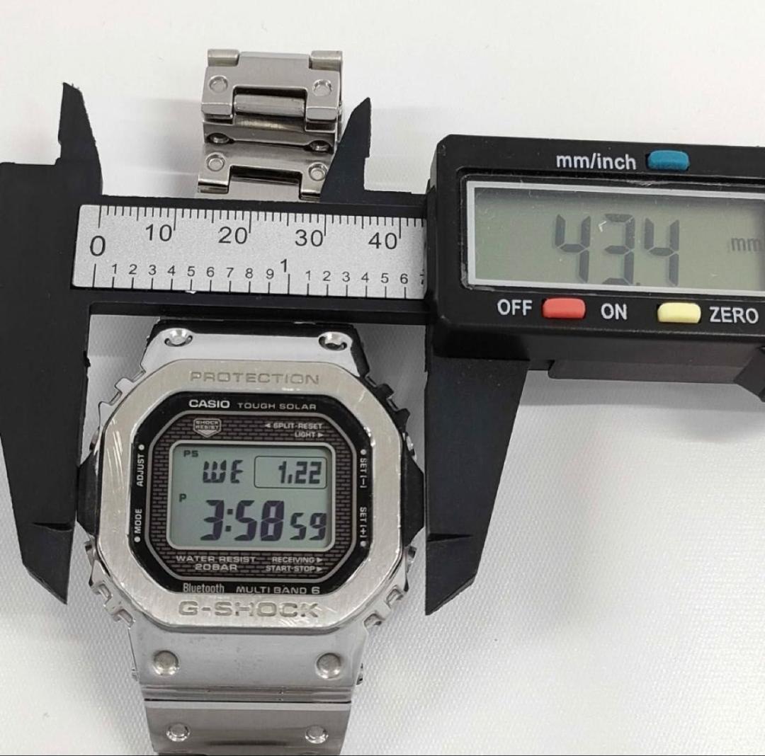 CASIO G-SHOCK GMW-B5000D-1JF シルバー e105