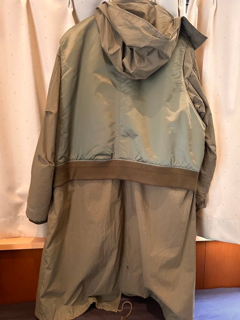 ジャケット・アウター SOFTHYPHEN BACK TO FRONT MA-1 FIELD COAT