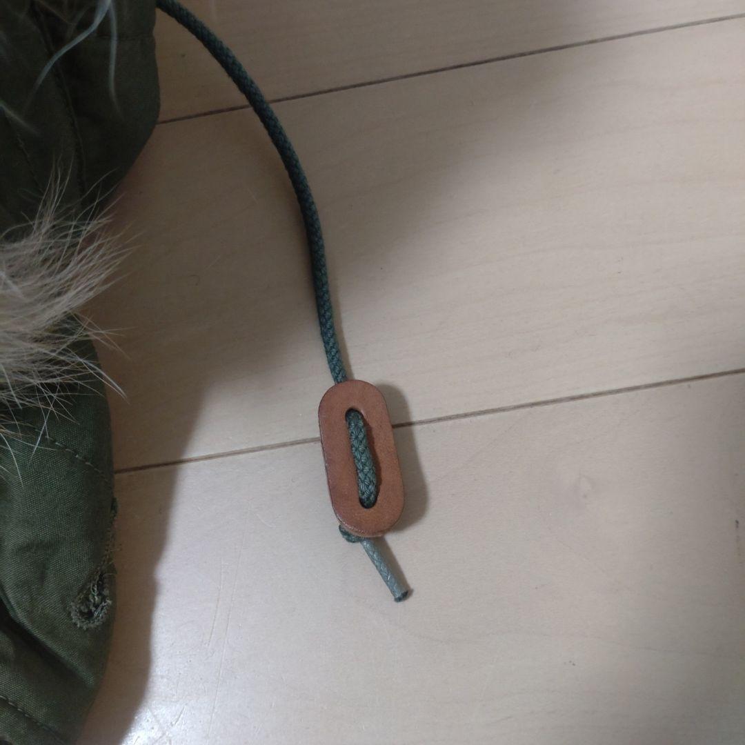 50s アメリカ軍 実物 M51 フード コヨーテファー ワイヤー付き 米軍実物