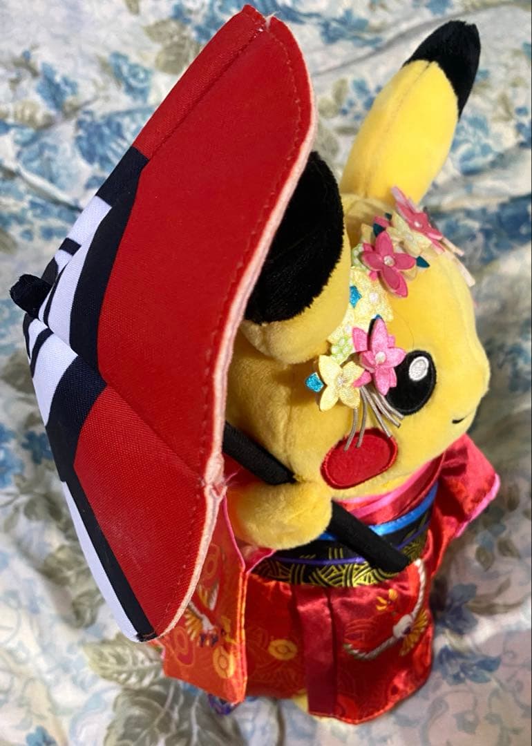 ポケモンセンター京都限定　舞妓はんピカチュウ　タグ付き