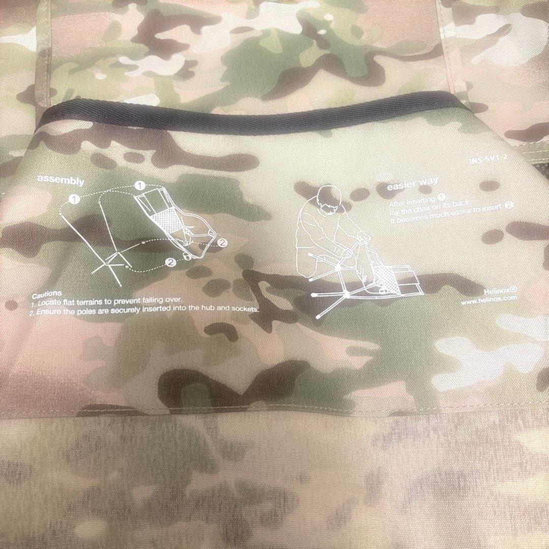 Helinox ヘリノックス　Savanna Chair サバンナチェア　迷彩
