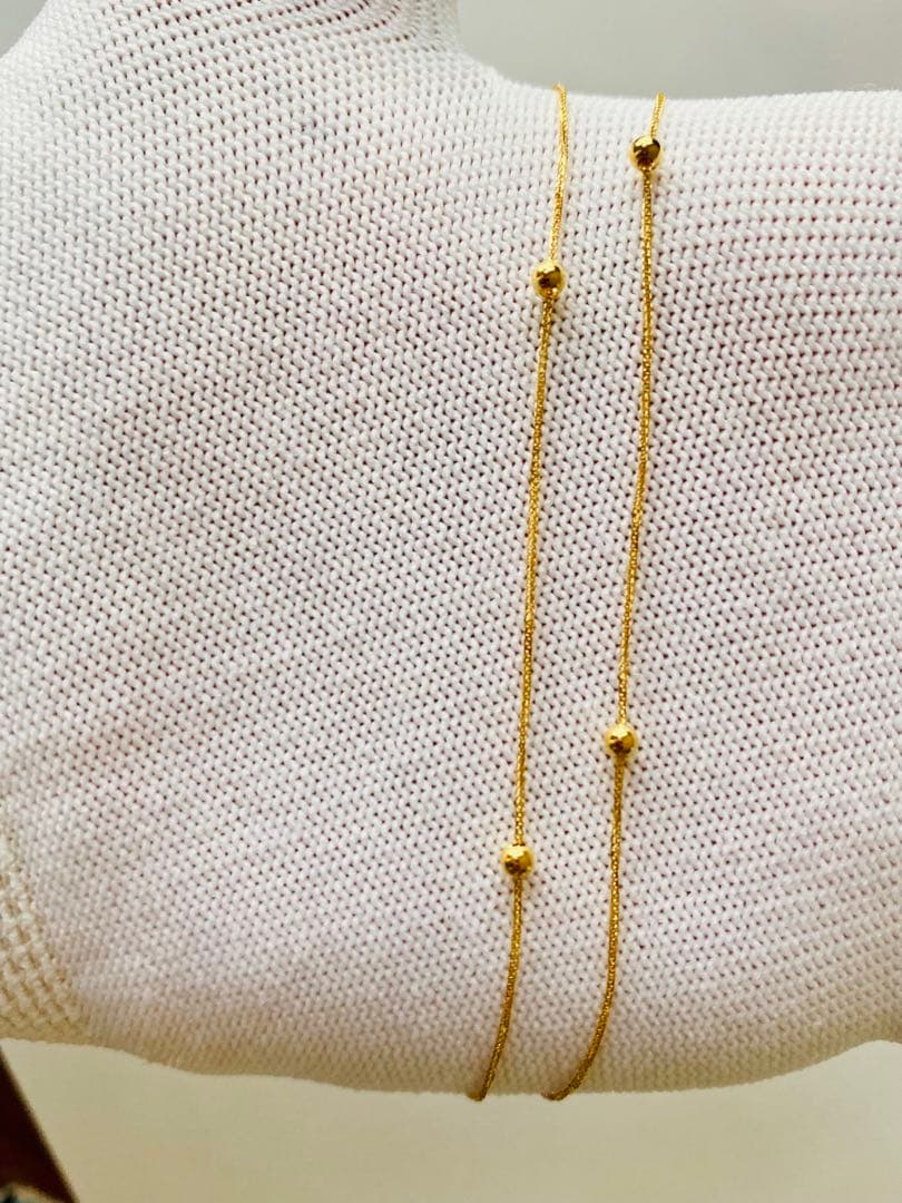 k18 アンクレット　18K レディース　アンクレット