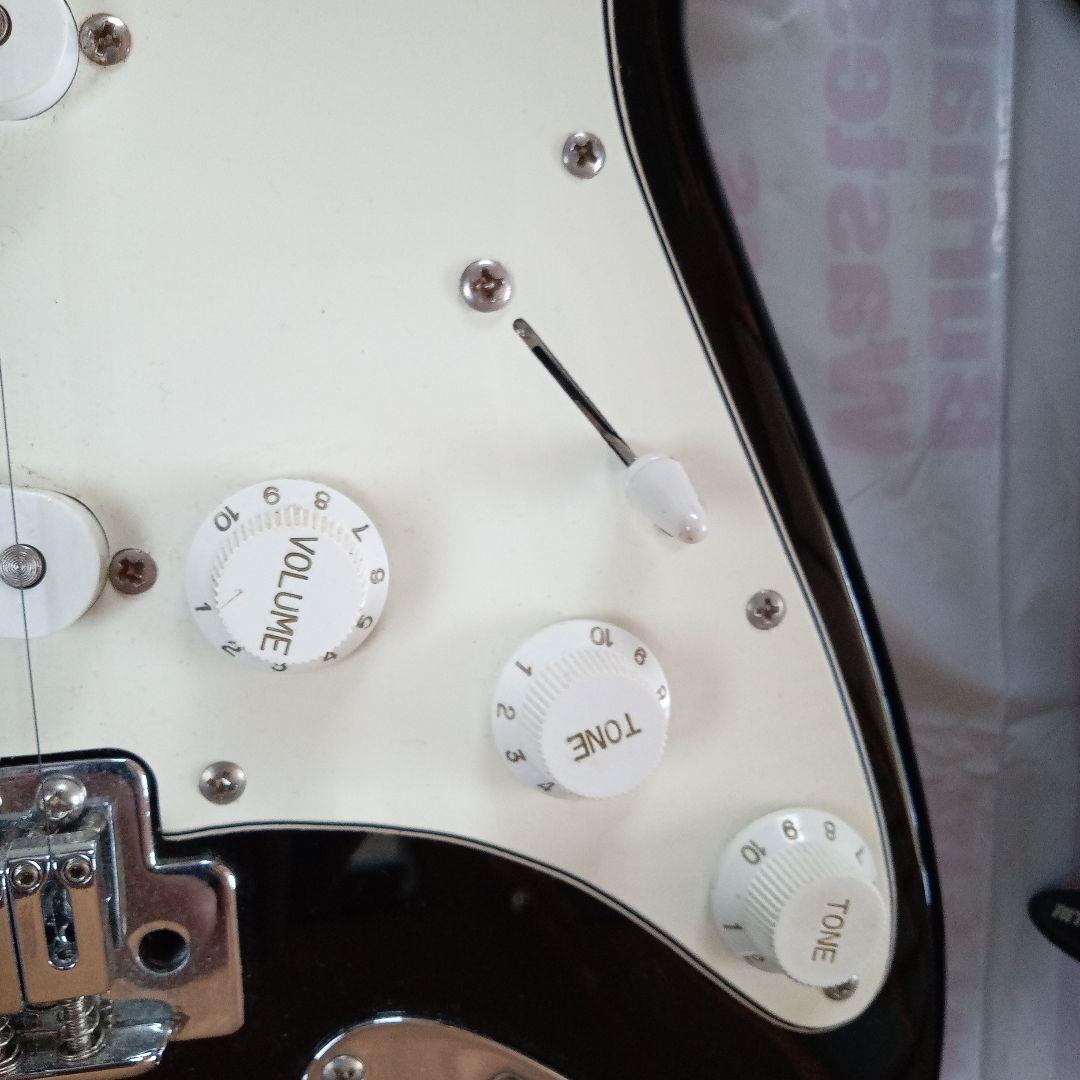 SELDERK エレキギター ブラック ギターバッグ付き