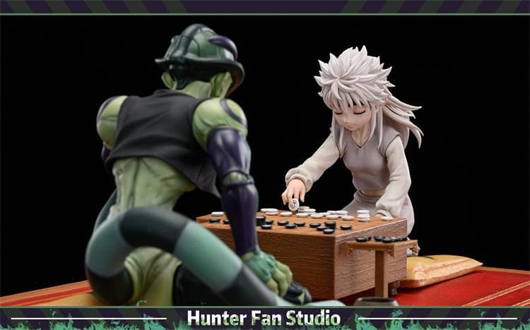 HUNTER×HUNTER メルエム コムギ 軍儀 ガレージキット フィギュア