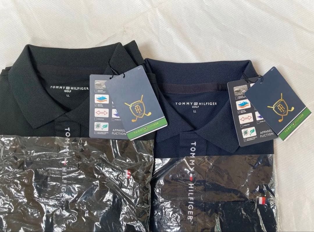   トミーヒルフィガー ポロシャツ LL 2色セット