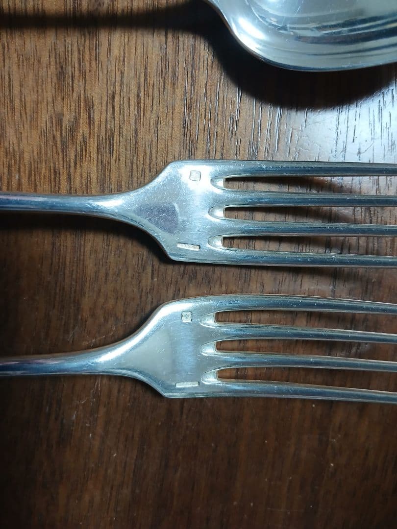 クリストフル スプーン フォーク 2セット中古