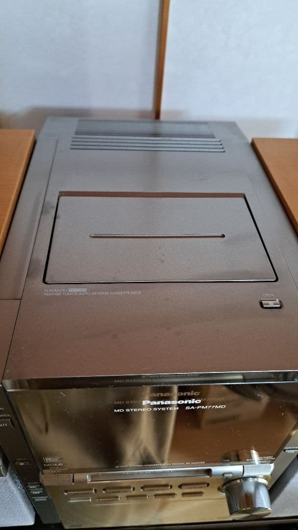 Panasonic CD/MD/カセット　ステレオミニコンポ