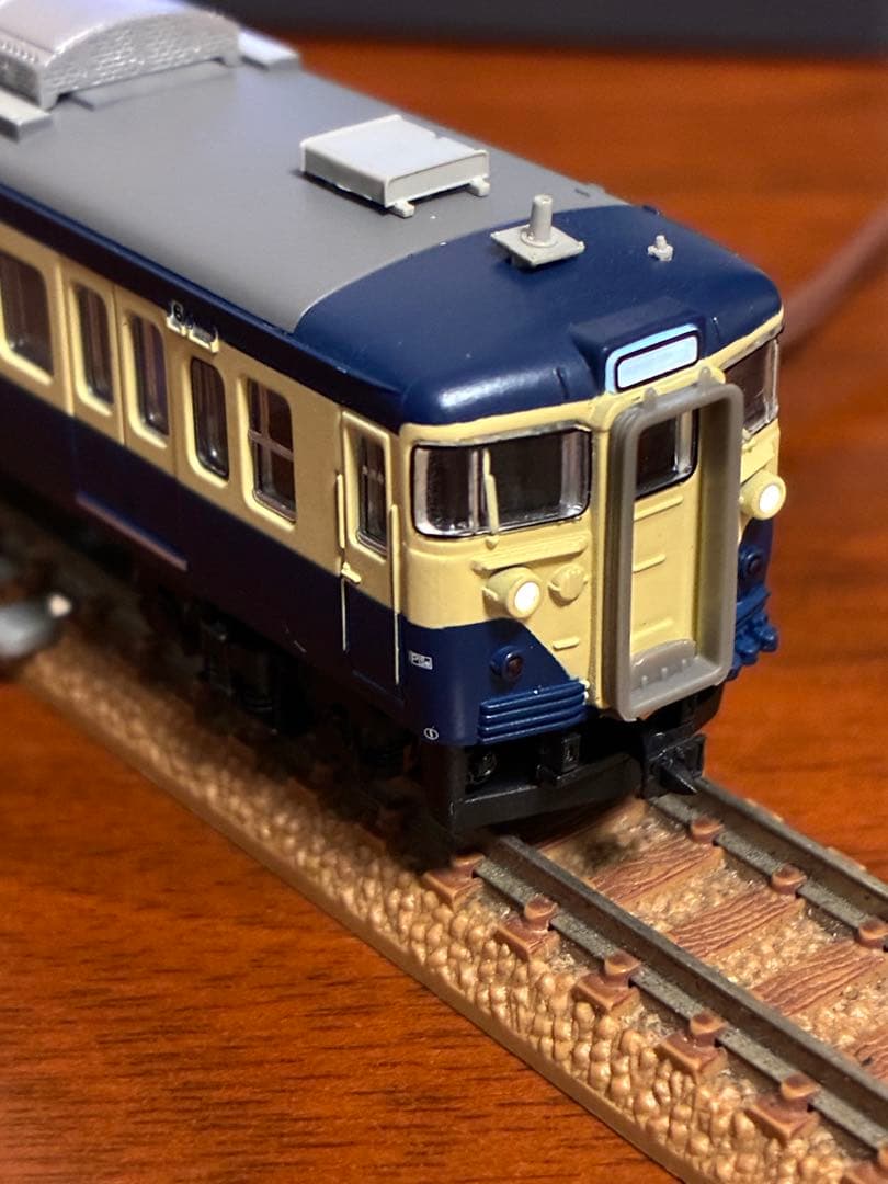 113系1000番台初期型 スカ色　6両セット　ライト点灯確認済　動力不動