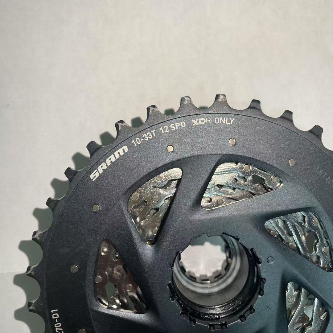 SRAM FORCE XG-1270 スプロケット 10-33T（12S）